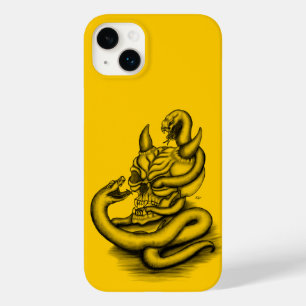 Skull - Devil Head with Snake Case-Mate iPhone 14 Plus Case