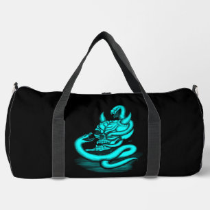 Skull - Devil Head with Snake Duffle Bag