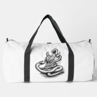 Skull - Devil Head with Snake