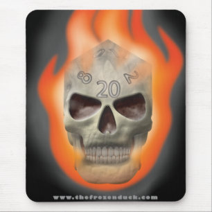 Skull Die Mouse Mat