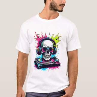 Skull DJ Vibes T-Shirt