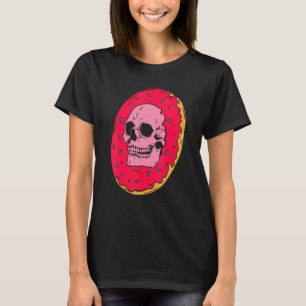 Skull Doughnut With Sprinkles Friend Dough T-Shirt