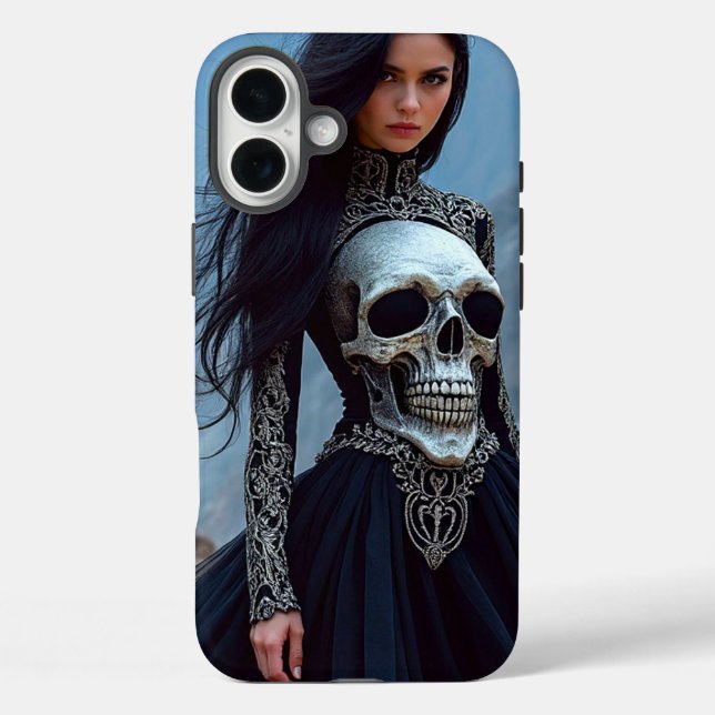 Skull Dress Phone Case (Back)