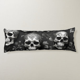 Skull edgy and mysterious body cushion
