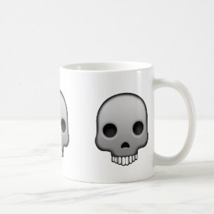 Skull Emoji Coffee Mug