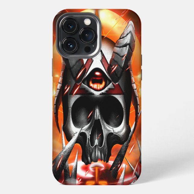 skull Eye Joe iPhone Case (Back)