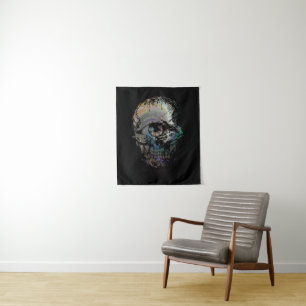 SKULL EYE SKELETON HALLOWEEN GIFT TAPESTRY