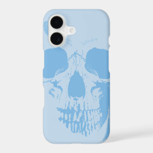 Skull Face Blue