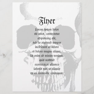 Skull Face Flyer