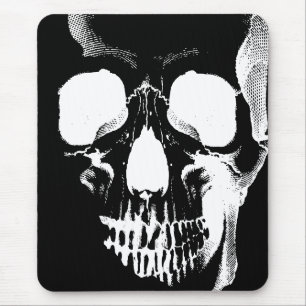 Skull Face Mouse Mat