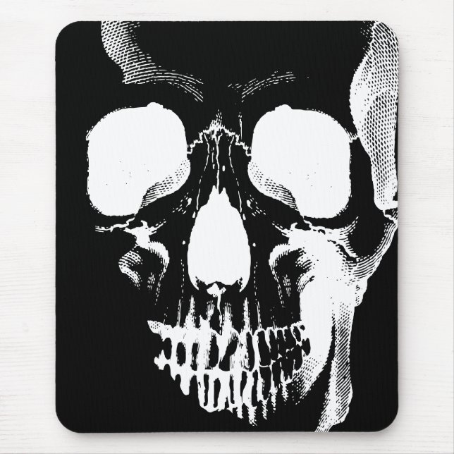 Skull Face Mouse Mat (Front)