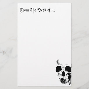 Skull Face Stationery
