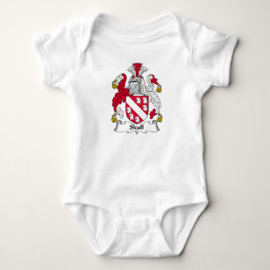 Skull Family Crest Baby Bodysuit