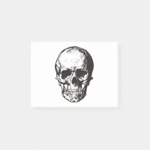 Skull Fantasy Art Rock Punk Heavy Metal Post-it Notes