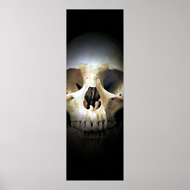 Skull Fantasy Art Rock Punk Heavy Metal Poster (Front)