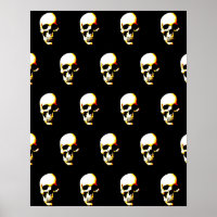 Skull - Fantasy Punk Rock Pop Art