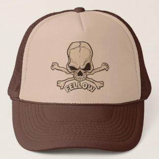 Skull Fellow Trucker Hat