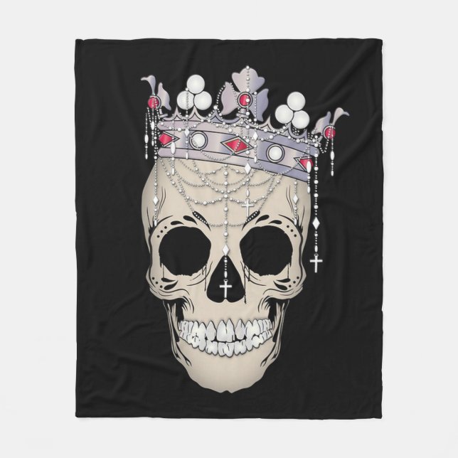 Skull Fleece Blanket (Front)