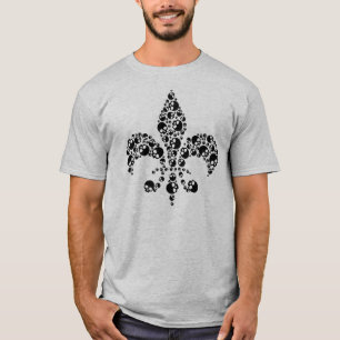 Skull Fleur De Lis T-Shirt