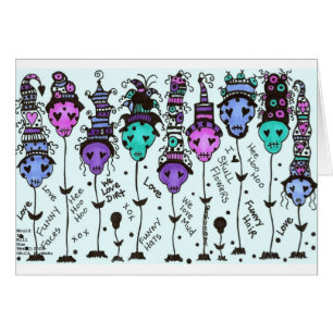 SKuLL FLoWeRs~ Multi colours - Customised