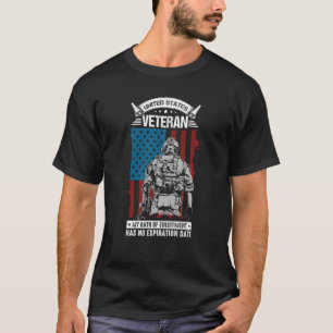 Skull Freedom Liberty In The USA Patriot Flag Hono T-Shirt