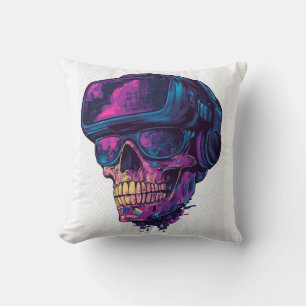 Skull Gamer Mode Cushion