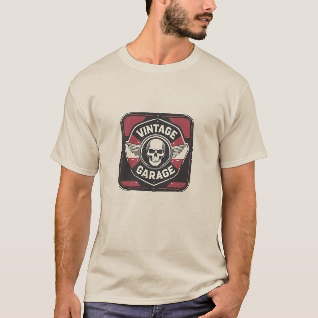 Skull Garage T-Shirt (Front)
