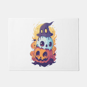 skull, ghost friends doormat
