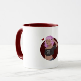 Skull Girl Mug 