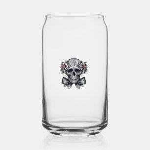 skull glass