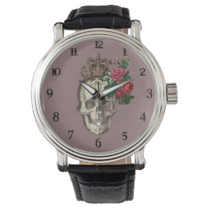 Skull Goth Watch