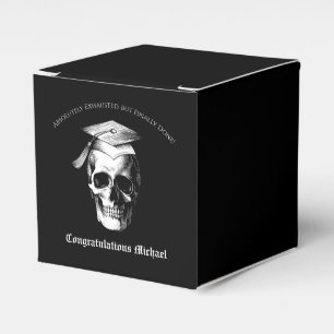 Skull Gothic Graduation Party Radiology Favour Box