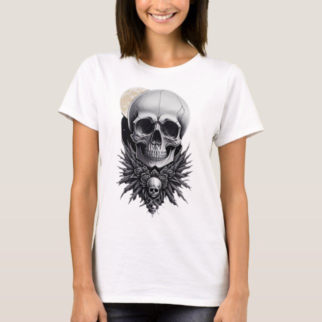 Skull gothic tshirt  (Front)