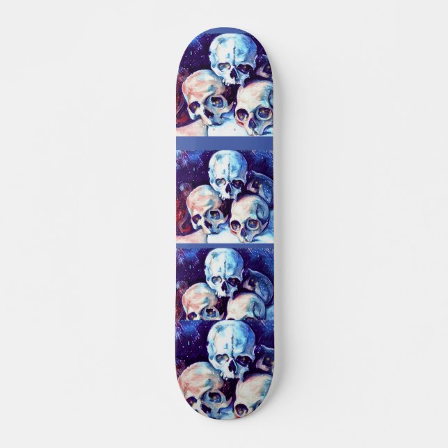Skull Graphic Skateboard (Front)
