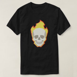Skull Graphic T-Shirt – Minimal Dark Skull Design 