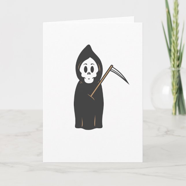 Skull Grimreaper Card (Front)