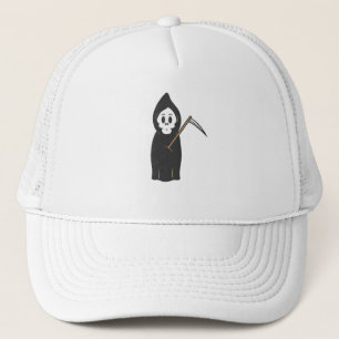 Skull Grimreaper Trucker Hat