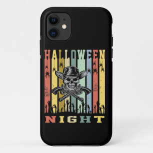 Skull Gun, Halloween Night iPhone 11 Case