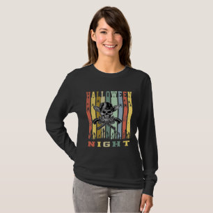 Skull Gun, Halloween Night T-Shirt