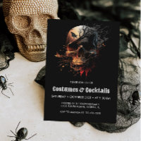 Skull Halloween Cocktails & Costumes Party