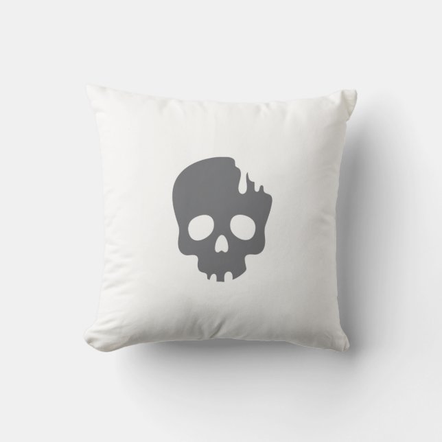 Skull.Halloween Cushion (Front)