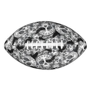 Skull Halloween Decorative Calaveras American Football