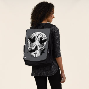 Skull Halloween Decorative Calaveras Backpack