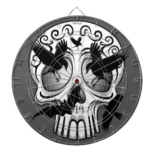 Skull Halloween Decorative Calaveras Dartboard
