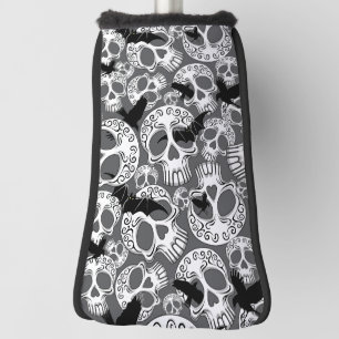Skull Halloween Decorative Calaveras Golf Head Cover