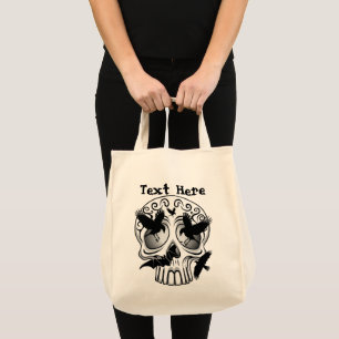 Skull Halloween Decorative Calaveras Tote Bag