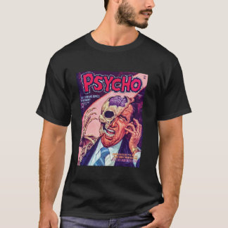 Skull Halloween Horror Vintage Comic Book Retro Fu T-Shirt
