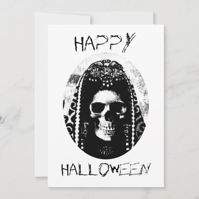 Skull Halloween Invite (Front)