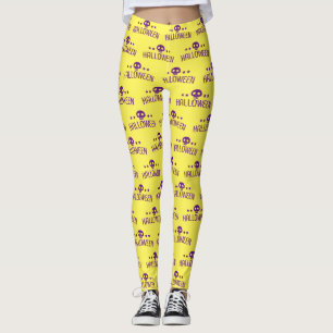Skull Halloween Leggings