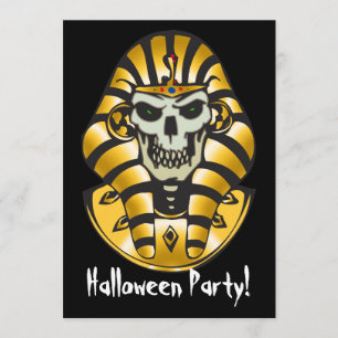 Skull Halloween Party Invitation